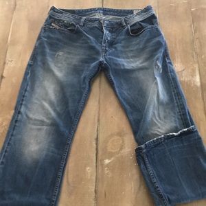 Men’s Diesel Jeans Reg Slim Boot Cut Fanker